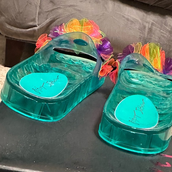 Betsy Johnson Jelly Sandals - Picture 8 of 10